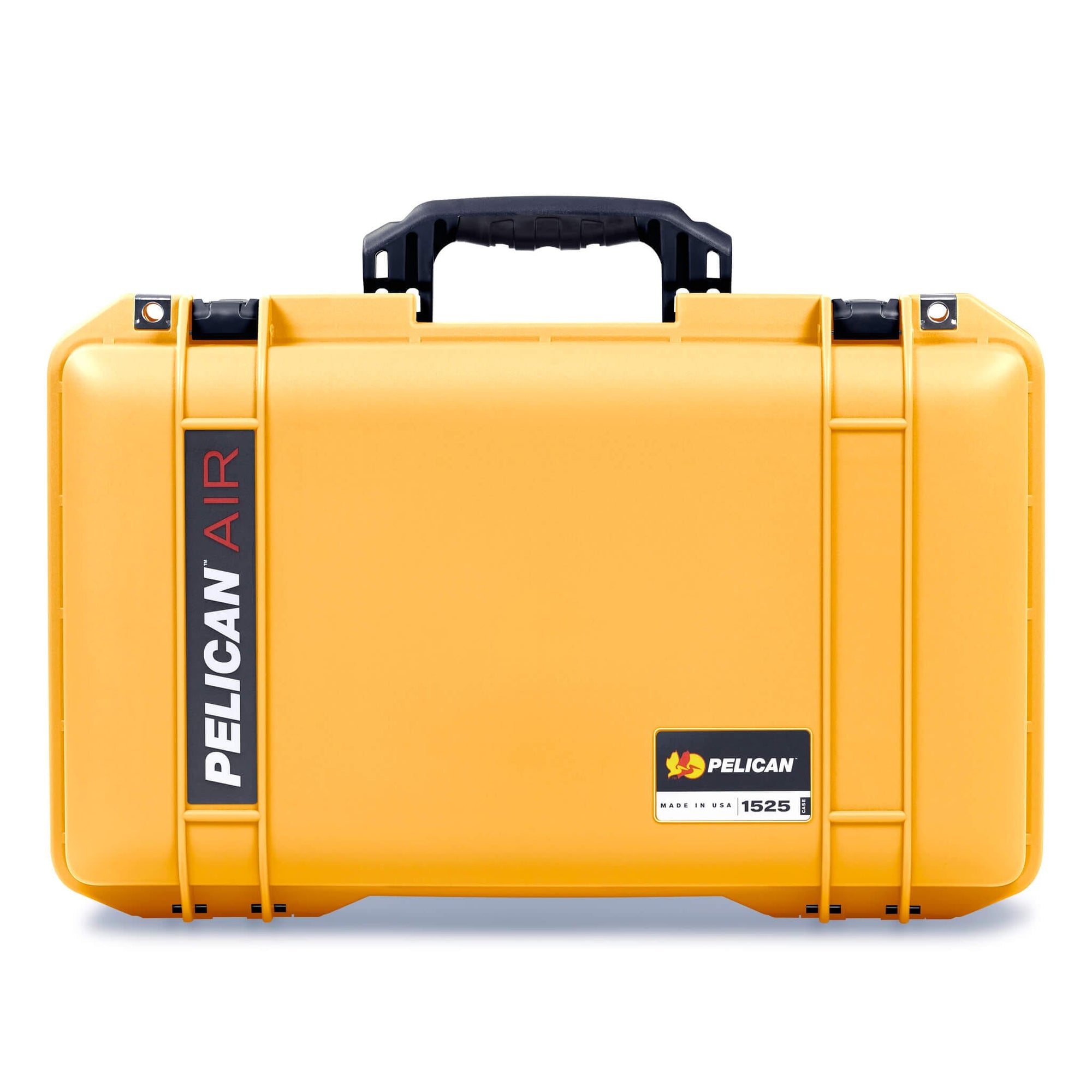 Pelican 1525 Air Case, Yellow with Black Handle & Latches ColorCase 