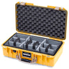 Pelican 1525 Air Case, Yellow with Desert Tan Handle & Latches ColorCase