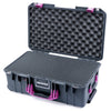 Pelican 1535 Air Case, Charcoal with Magenta Handles & Latches