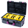 Pelican 1535 Air Case, Charcoal with Magenta Handles & Latches