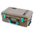 Pelican 1535 Air Case, Dark Desert Dirt with Teal Handles & Latches ColorCase 