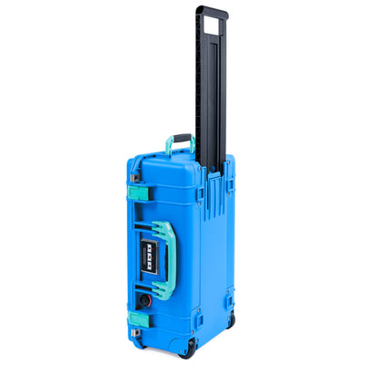 Pelican 1535 Air Case, Electric Blue with Teal Handles & Latches