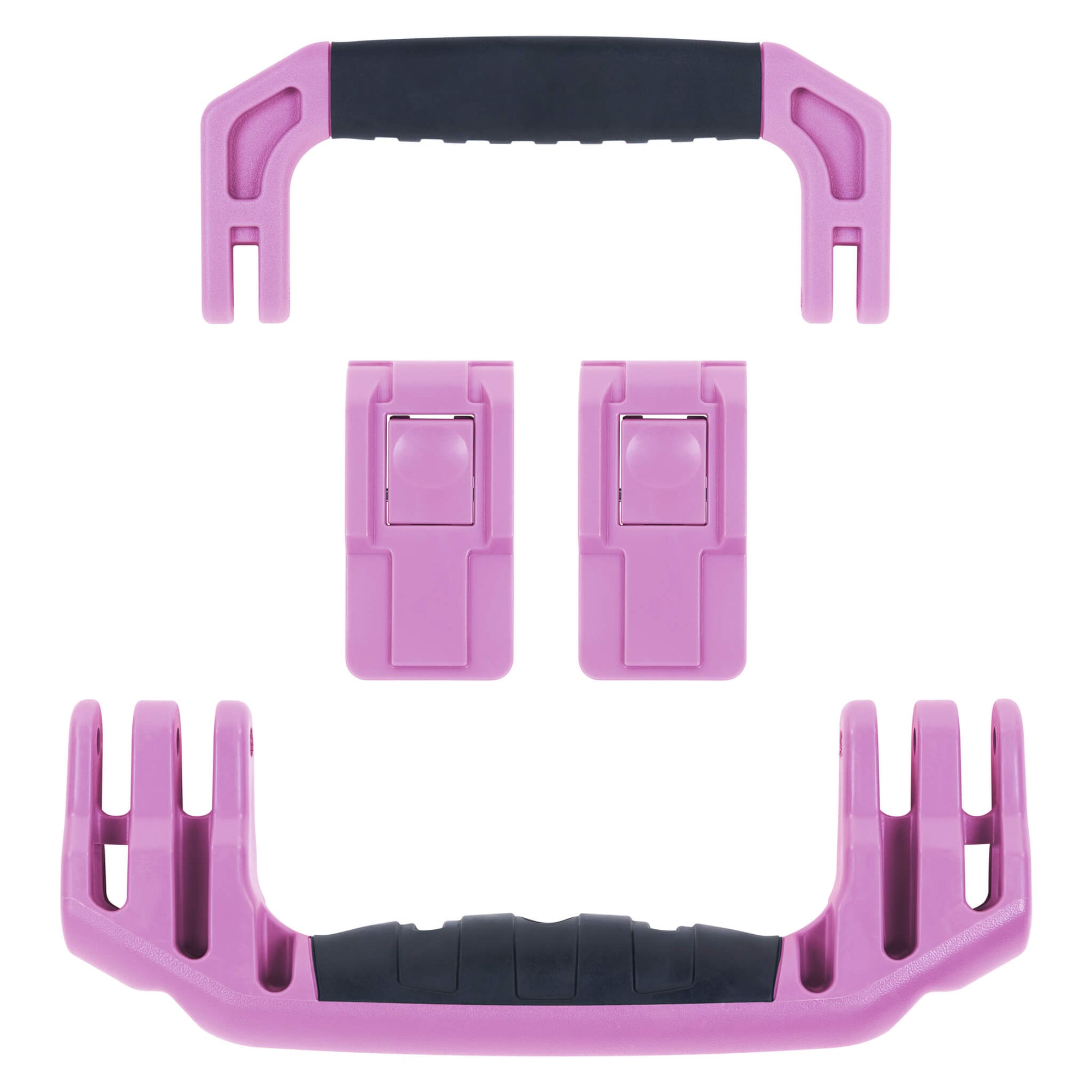 Pelican 1535 Air Replacement Handles & Latches, Magenta (Set of 2 Handles, 2 Latches)