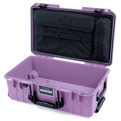 Pelican 1535 Air Case, Lilac with Black Handles & Latches Laptop Computer Lid Pouch Only ColorCase 015350-0200-540-111