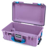 Pelican 1535 Air Case, Lilac with Blue Handles & Latches None (Case Only) ColorCase 015350-0000-540-121