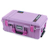 Pelican 1535 Air Case, Lilac with Magenta Handles & Latches ColorCase