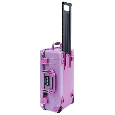 Pelican 1535 Air Case, Lilac with Magenta Handles, Latches & Trolley ColorCase