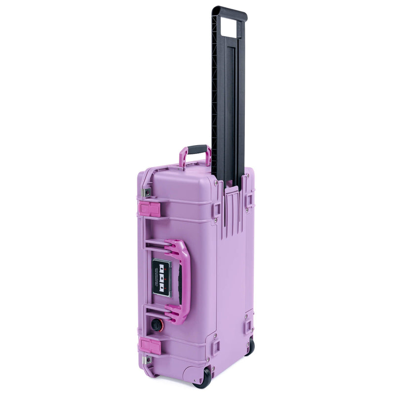 Pelican 1535 Air Case, Lilac with Magenta Handles & Latches ColorCase 