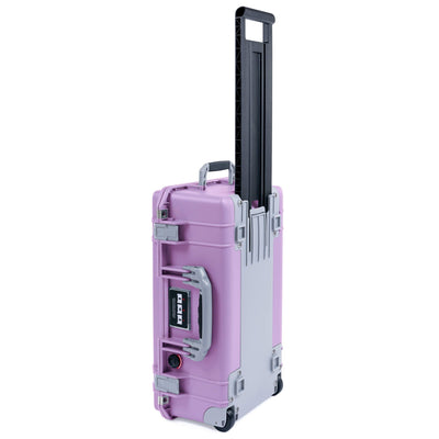 Pelican 1535 Air Case, Lilac with Silver Handles, Latches & Trolley ColorCase