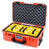 Pelican 1535 Air Case, Orange with Black Handles & Latches