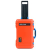 Pelican 1535 Air Case, Orange with Blue Handles & Latches