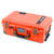 Pelican 1535 Air Case, Orange with Dark Desert Dirt Handles, Latches & Trolley