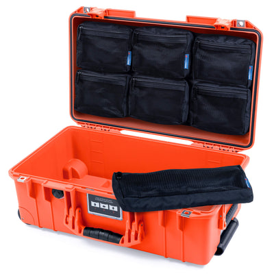 Pelican 1535 Air Case, Orange 7-Piece Removable Mesh Pouches Only ColorCase 015350-0700-150-151