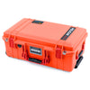 Pelican 1535 Air Case, Orange with Red Handles & Latches ColorCase