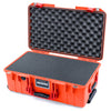 Pelican 1535 Air Case, Orange with Red Handles & Latches