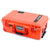 Pelican 1535 Air Case, Orange with Red Handles, Latches & Trolley ColorCase 