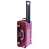 Pelican 1535 Air Case, Oxblood with Magenta Handles, Latches & Trolley ColorCase