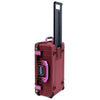 Pelican 1535 Air Case, Oxblood with Magenta Handles & Latches