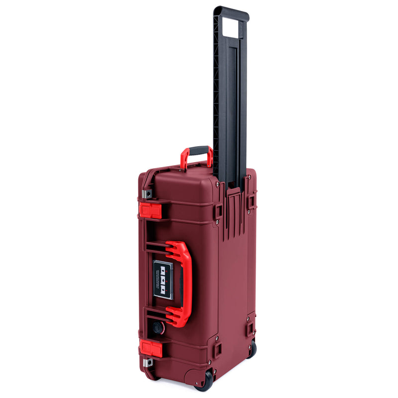 Pelican 1535 Air Case, Oxblood with Red Handles & Latches ColorCase 