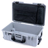 Pelican 1535 Air Case, Silver with Black Handles & Latches Laptop Computer Lid Pouch Only ColorCase 015350-0200-180-111