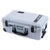 Pelican 1535 Air Case, Silver with Black Handles, Latches & Trolley ColorCase 