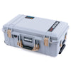 Pelican 1535 Air Case, Silver with Desert Tan Handles & Latches ColorCase