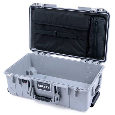 Pelican 1535 Air Case, Silver Laptop Computer Lid Pouch Only ColorCase 015350-0200-180-181