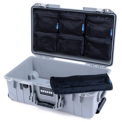 Pelican 1535 Air Case, Silver 7-Piece Removable Mesh Pouches Only ColorCase 015350-0700-180-181