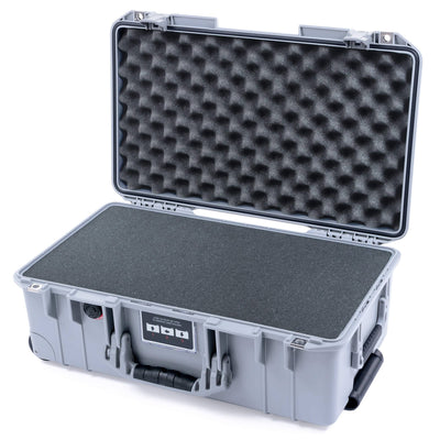 Pelican 1535 Air Case, Silver Pick & Pluck Foam with Convoluted Lid Foam ColorCase 015350-0001-180-181