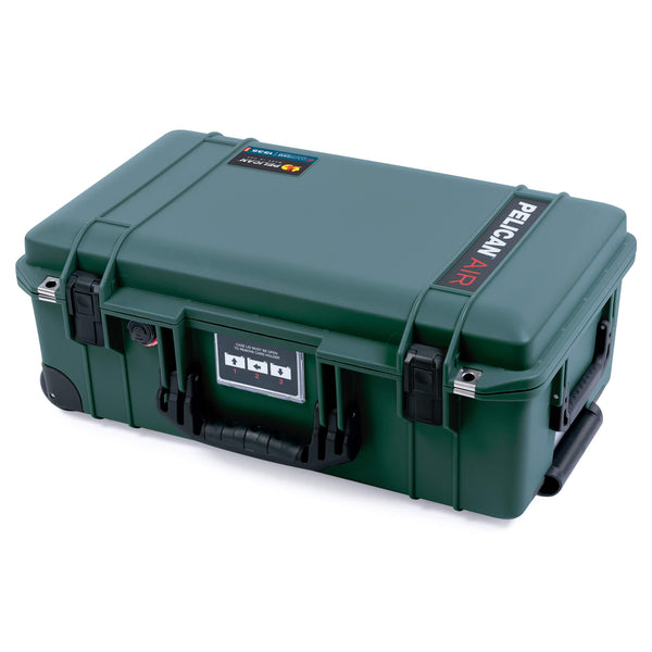 Pelican 1535 Air Case Trekking Green with Black Handles