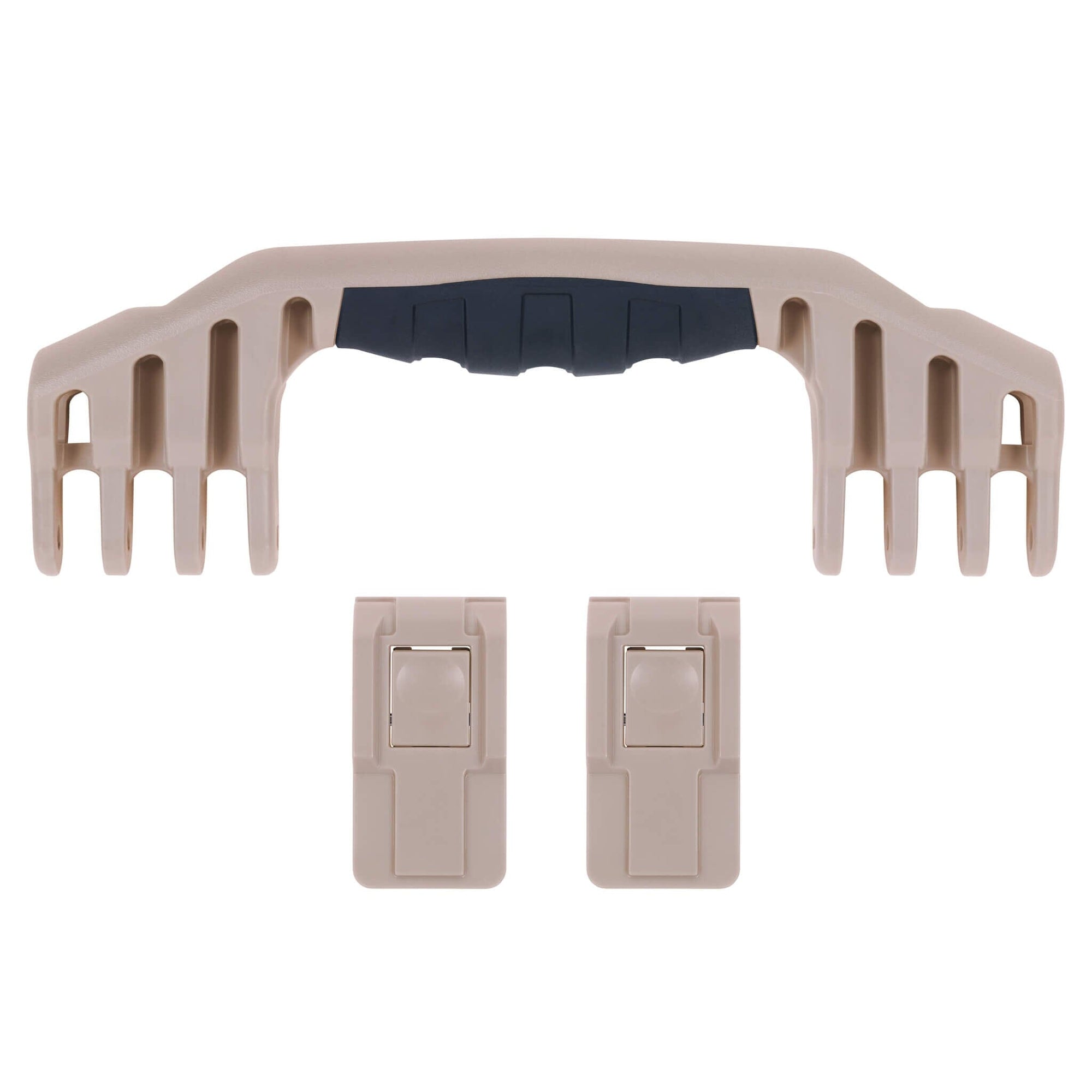 Pelican 1550 Replacement Handle & Latches, Desert Tan (Set of 1 Handle, 2 Push-Button Latches) ColorCase 