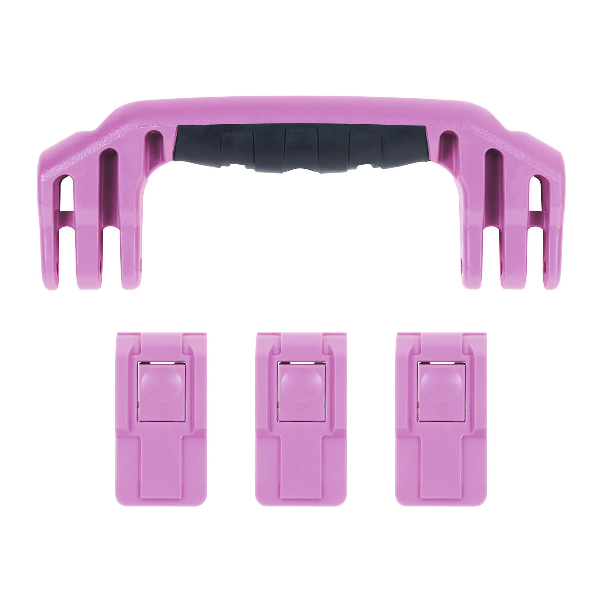 Pelican 1555 Air Replacement Handle & Latches, Magenta (Set of 1 Handle, 3 Latches) ColorCase 