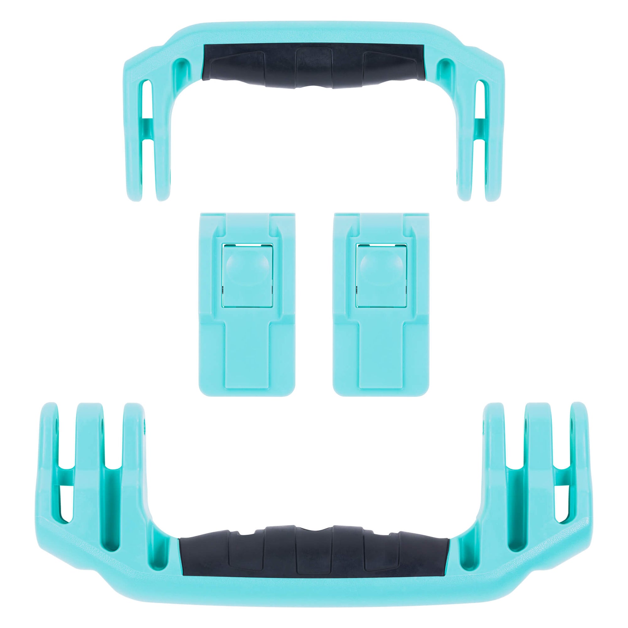 Pelican 1556 Air Replacement Handles & Latches, Teal (Set of 2 Handles, 2 Latches) ColorCase 