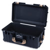 Pelican 1556 Air Case, Black with Desert Tan Handles & Latches None (Case Only) ColorCase 015560-0000-110-311