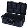 Pelican 1556 Air Case, Black with OD Green Handles & Latches ColorCase