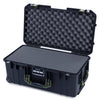 Pelican 1556 Air Case, Black with OD Green Handles & Latches Pick & Pluck Foam with Convolute Lid Foam ColorCase 015560-0001-110-131