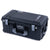 Pelican 1556 Air Case, Black with Silver Handles & Latches ColorCase 