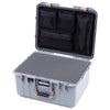 Pelican 1557 Air Case, Silver with Desert Tan Handle & Latches ColorCase