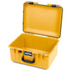 Pelican 1557 Air Case, Yellow with Black Handle & Latches ColorCase