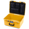 Pelican 1557 Air Case, Yellow with Black Handle & Latches ColorCase