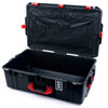 Pelican 1595 Air Case, Black with Red Handles & Latches ColorCase