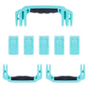 Pelican 1595 Air Replacement Handles & Latches, Teal (Set of 3 Handles, 5 Latches) ColorCase