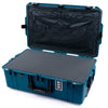 Pelican 1595 Air Case, Indigo with Black Handles & Latches Pick & Pluck Foam with Combo-Pouch Lid Organizer ColorCase 015950-0301-500-111