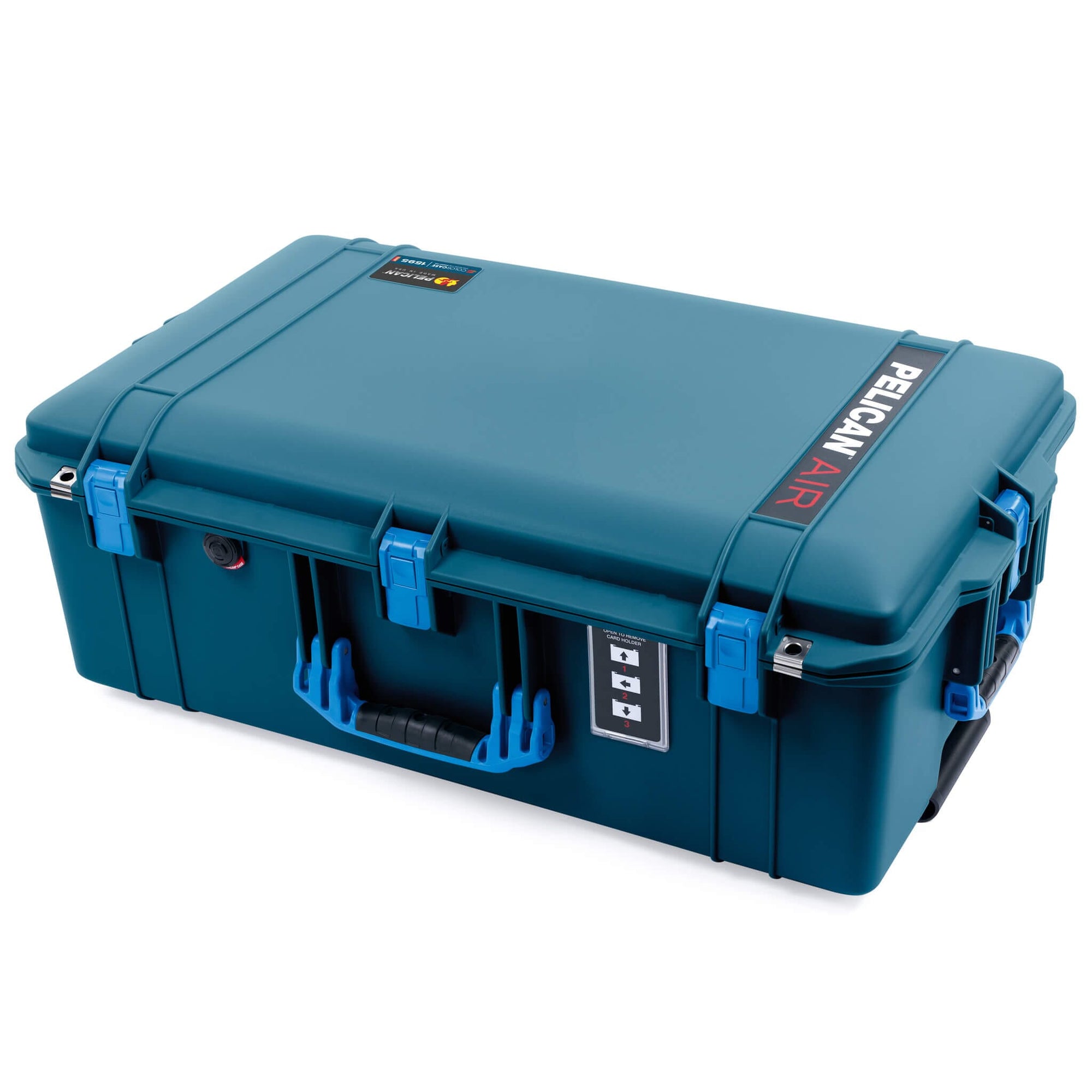 Pelican 1595 Air Case, Indigo with Blue Handles & Latches ColorCase 