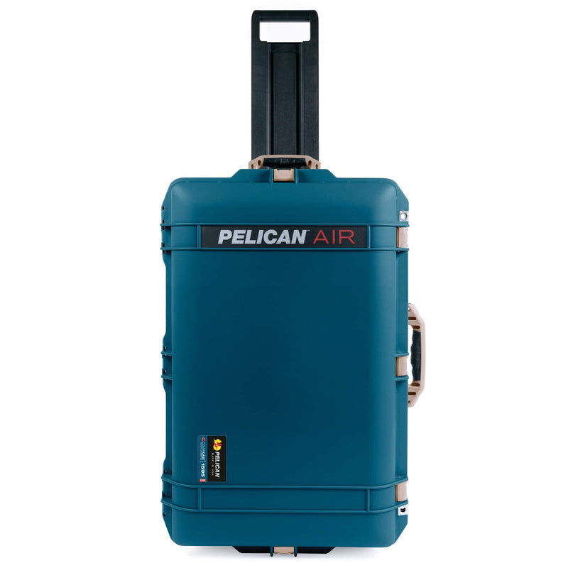 Pelican 1595 Air Case, Indigo with Desert Tan Handles & Latches ColorCase 