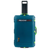 Pelican 1595 Air Case, Indigo with Lime Green Handles & Latches ColorCase