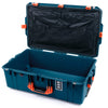 Pelican 1595 Air Case, Indigo with Orange Handles & Latches Combo-Pouch Lid Organizer Only ColorCase 015950-0300-500-151