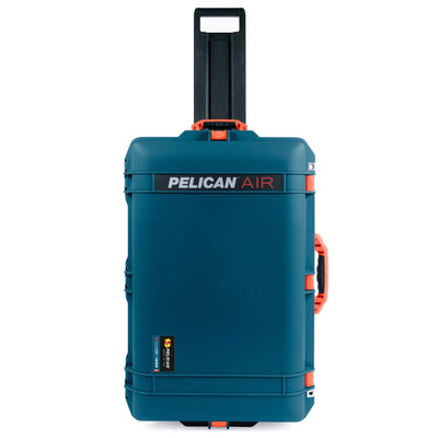 Pelican 1595 Air Case, Indigo with Orange Handles & Latches ColorCase