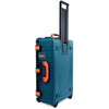 Pelican 1595 Air Case, Indigo with Orange Handles & Latches ColorCase