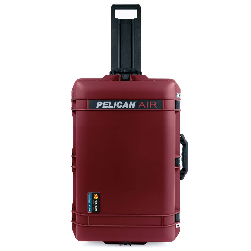 Pelican 1595 Air Case, Oxblood with Black Handles & Latches ColorCase 